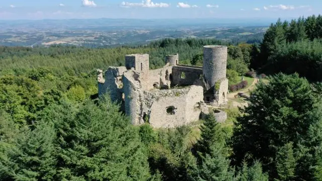 A 10 mn, le château des Cornes d'Urfé