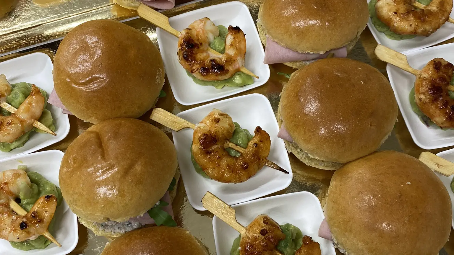 Burgers à la crevette