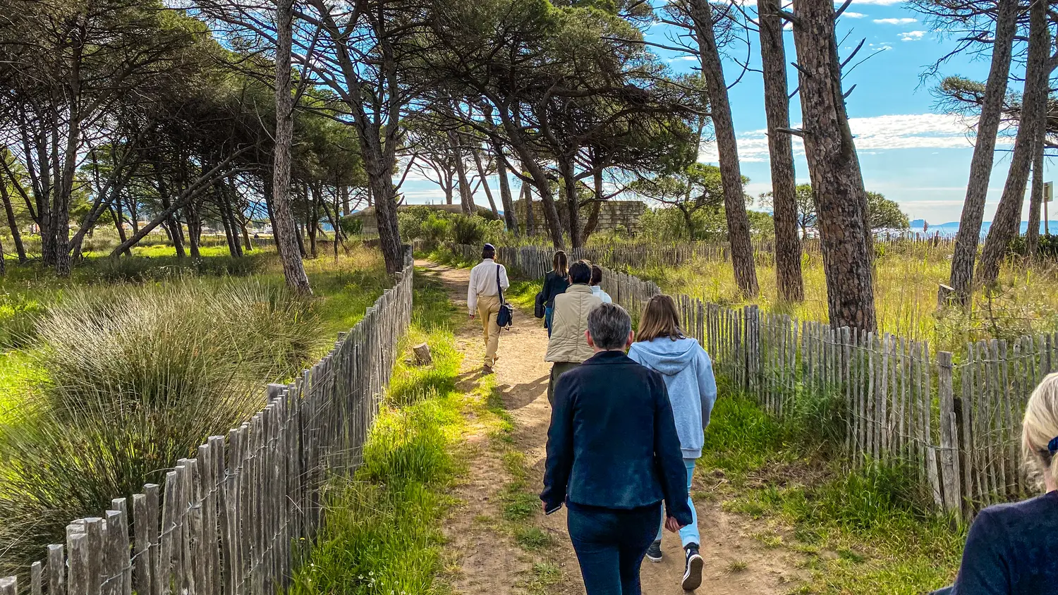 Visite guidée avec Cyril Barthelemy, guide conférencier à La Londe les Maures