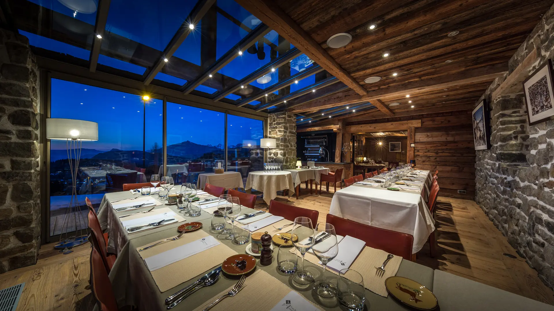 Salle Véranda au restaurant