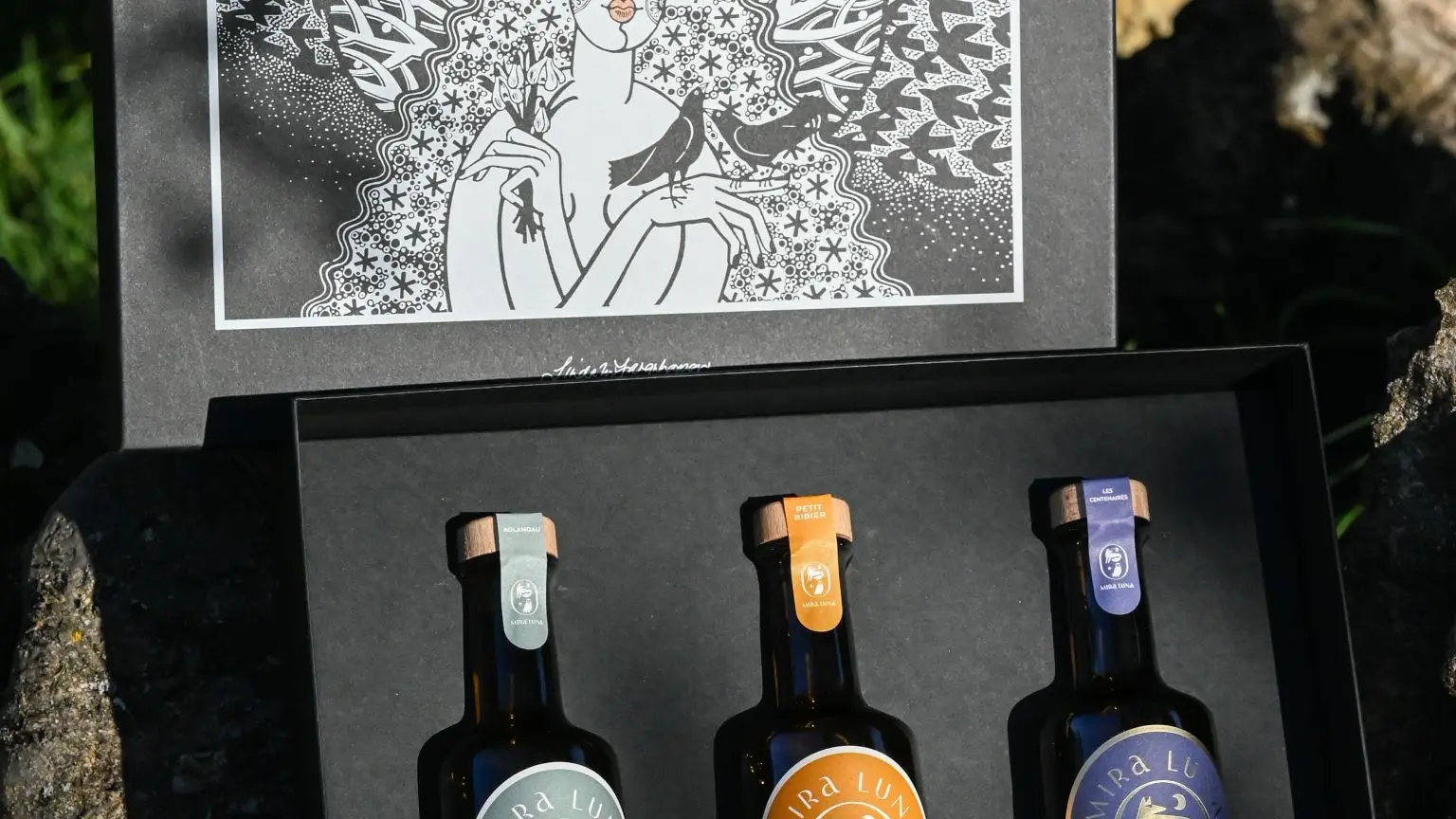 Coffret huiles d'olive