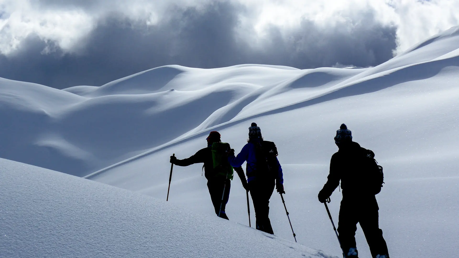 randonnée hiver Terres de Trek