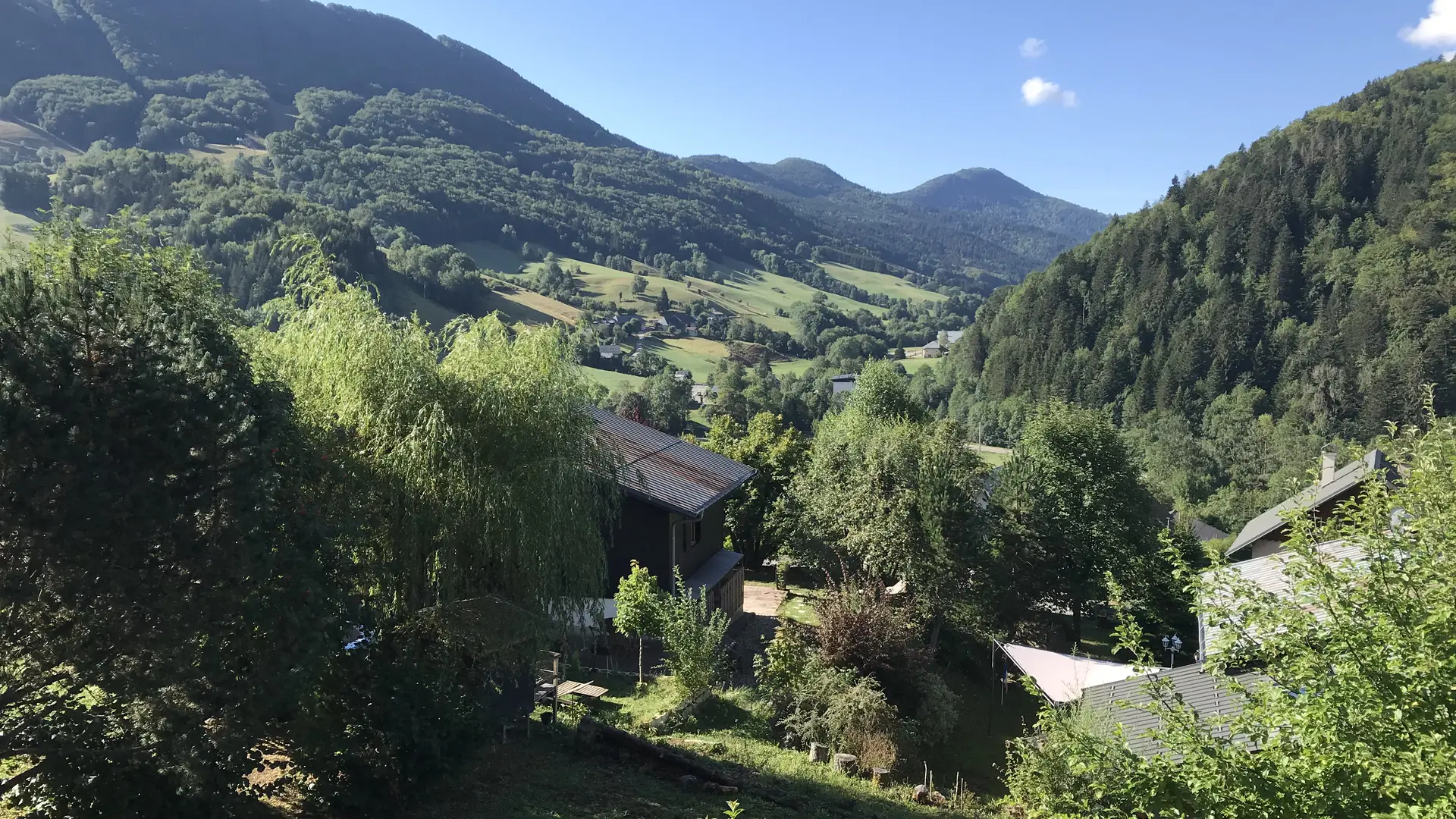 Vue depuis le chalet