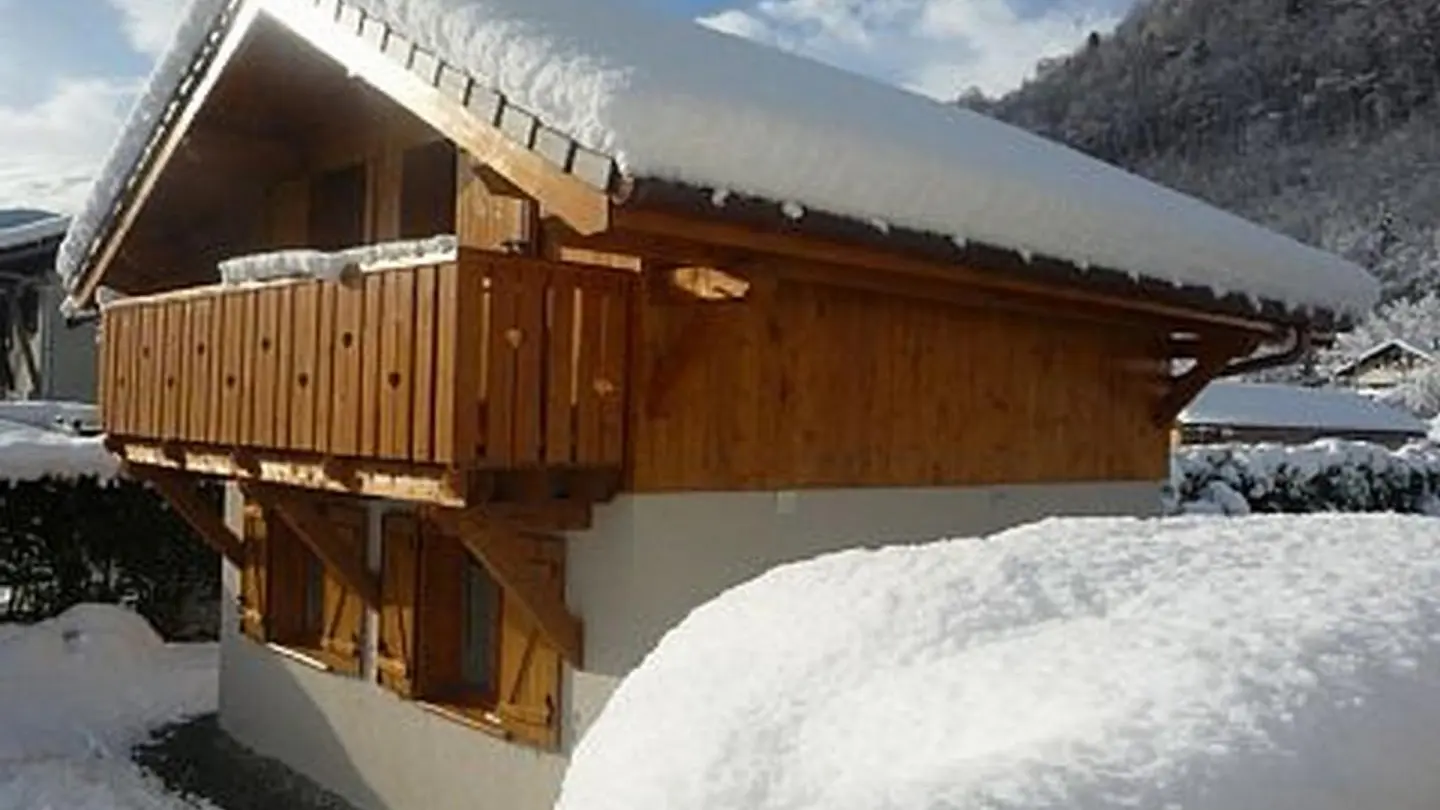 Le p'tit chalet en hiver