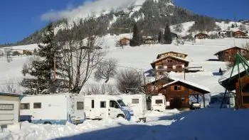 camping en hiver
