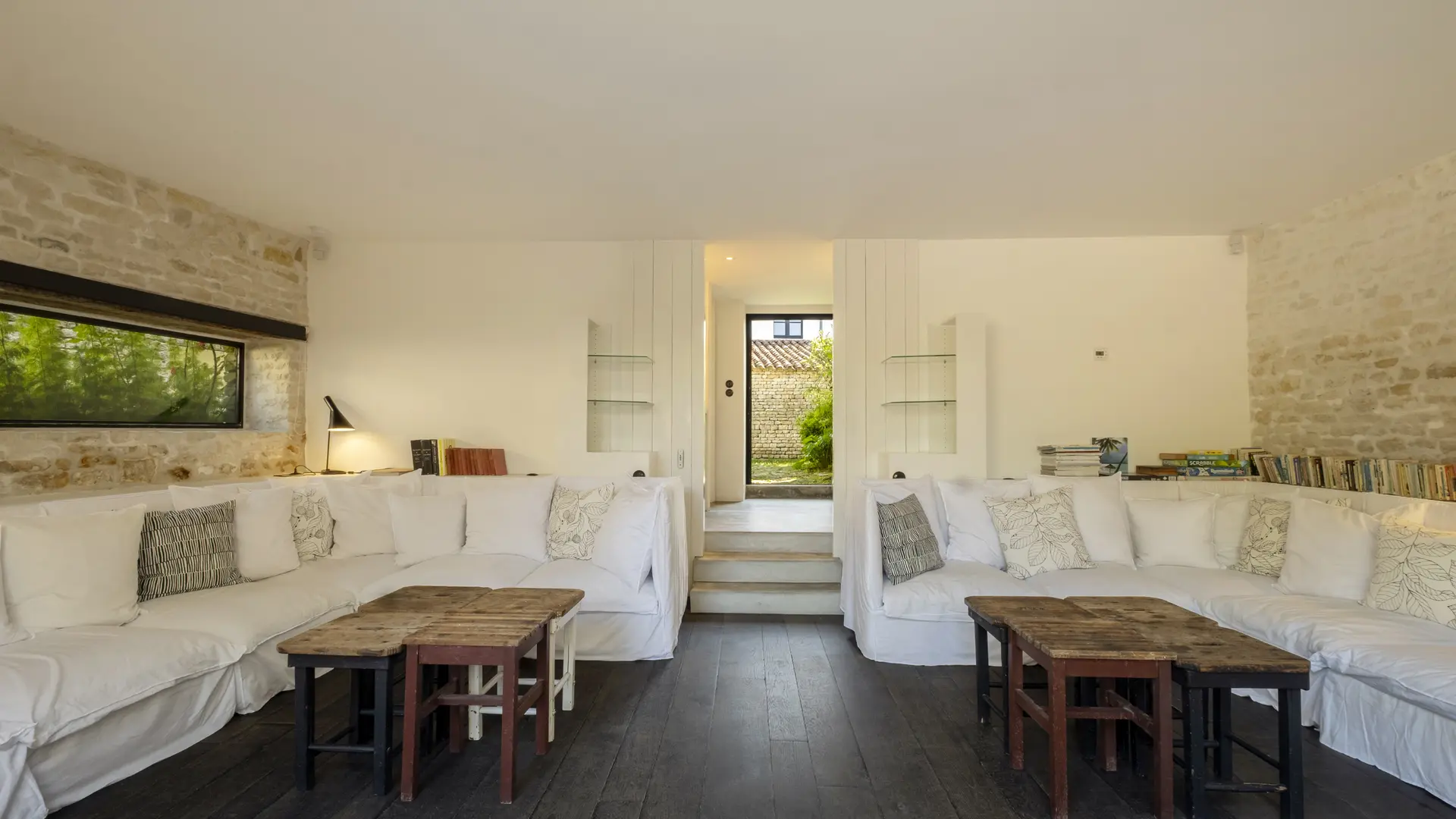 Grand salon de la villa Victoire