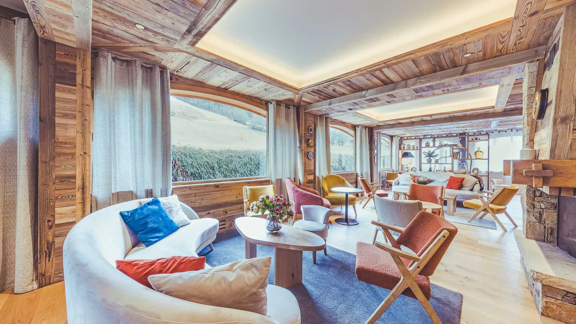 Salons coin cheminée