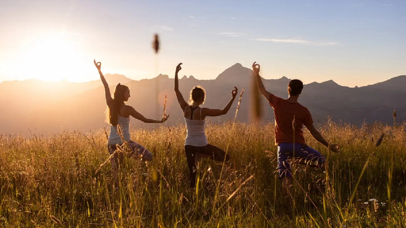 yoga été les Saisies