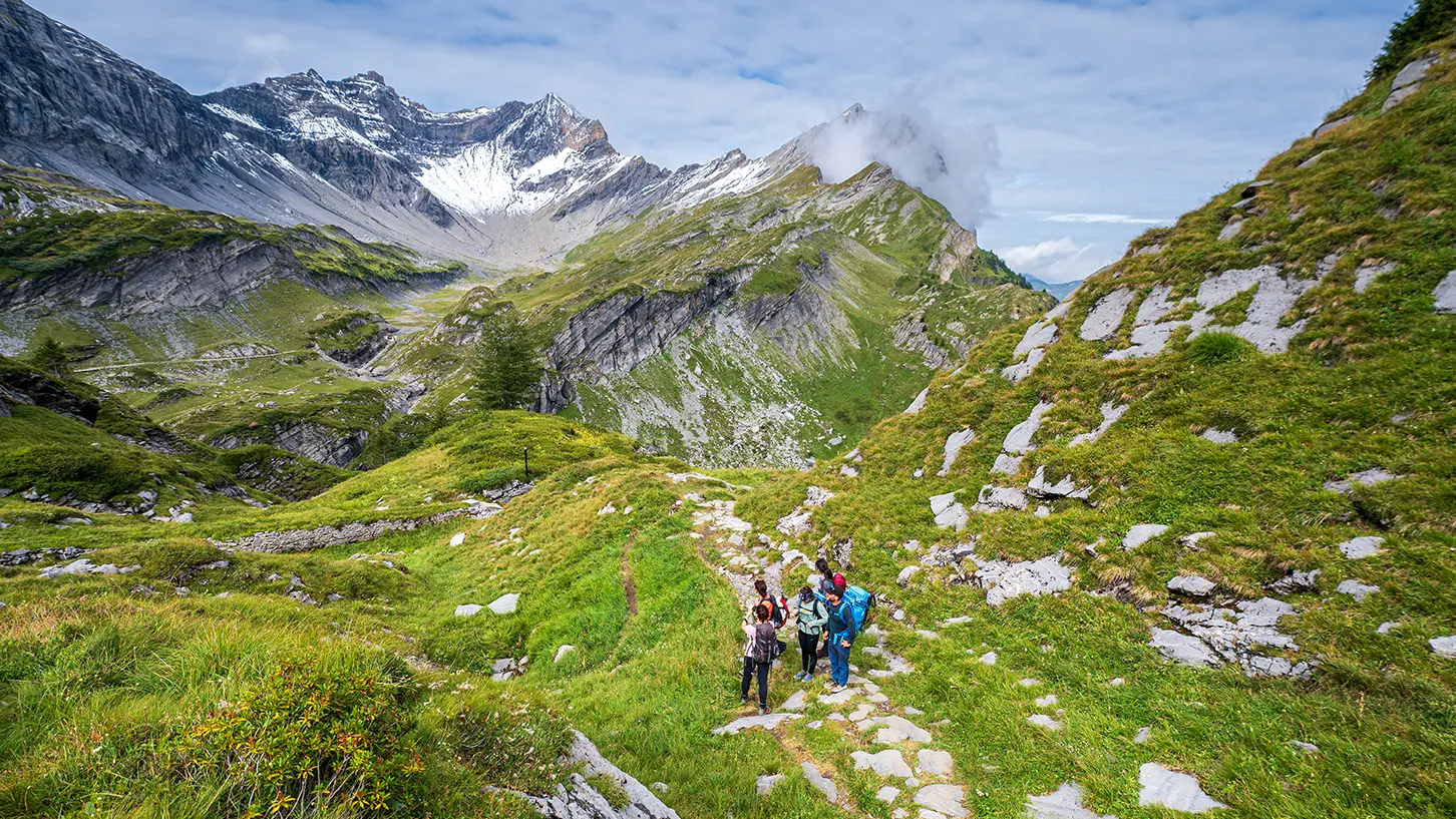 aperçu du sentier des dents blanches