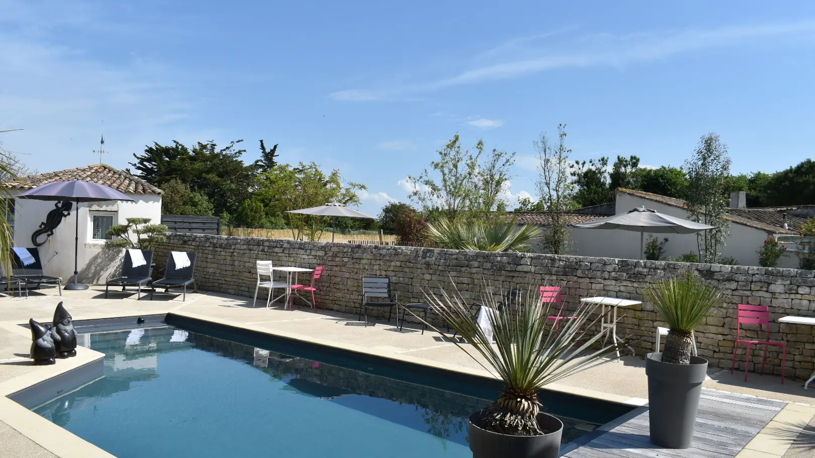 Piscina exterior climatizada