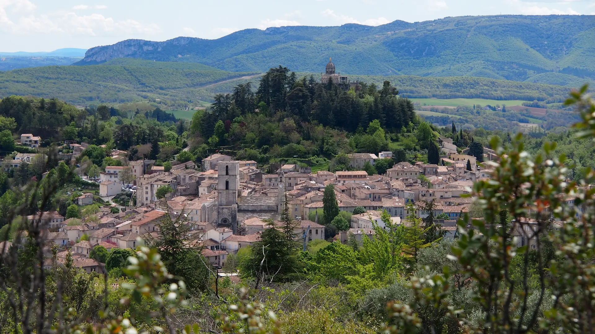 Vue générale de Forcalquier