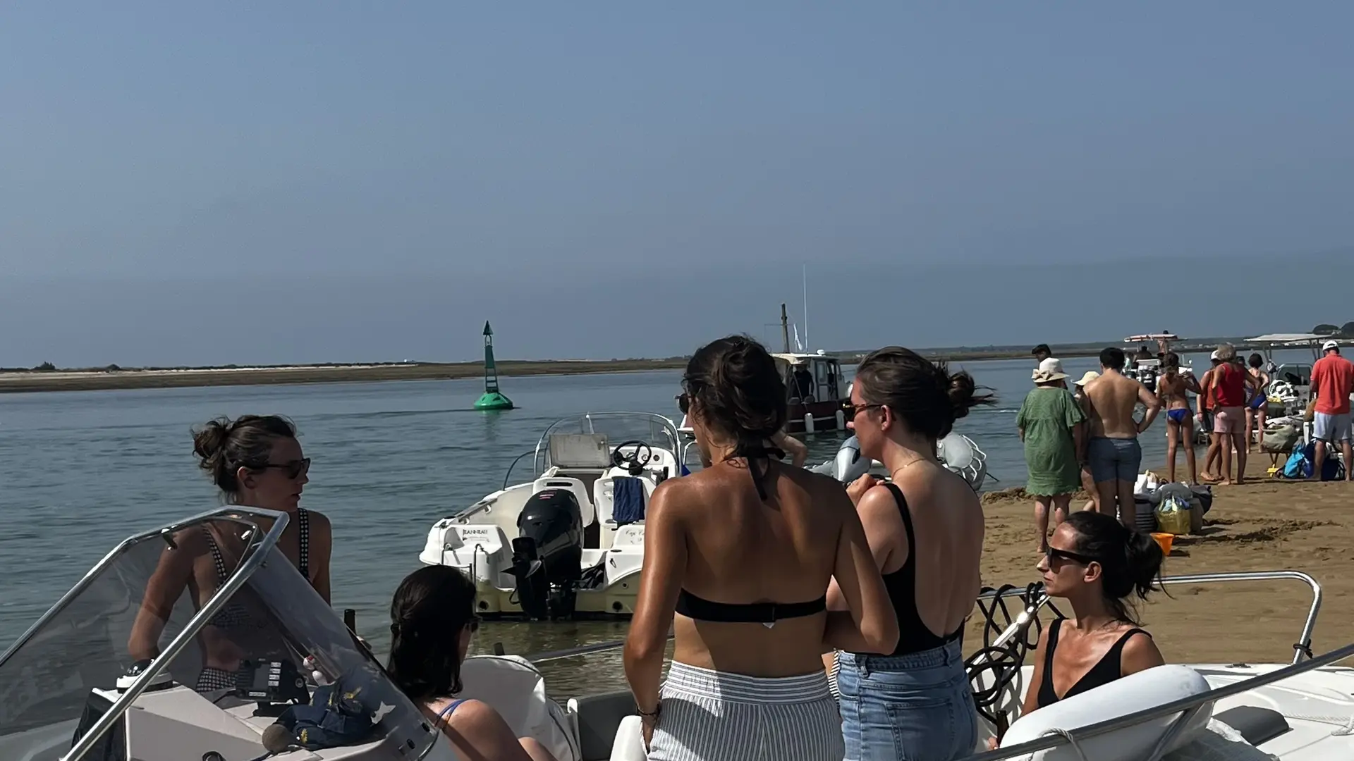 Balade en mer au banc du Bûcheron