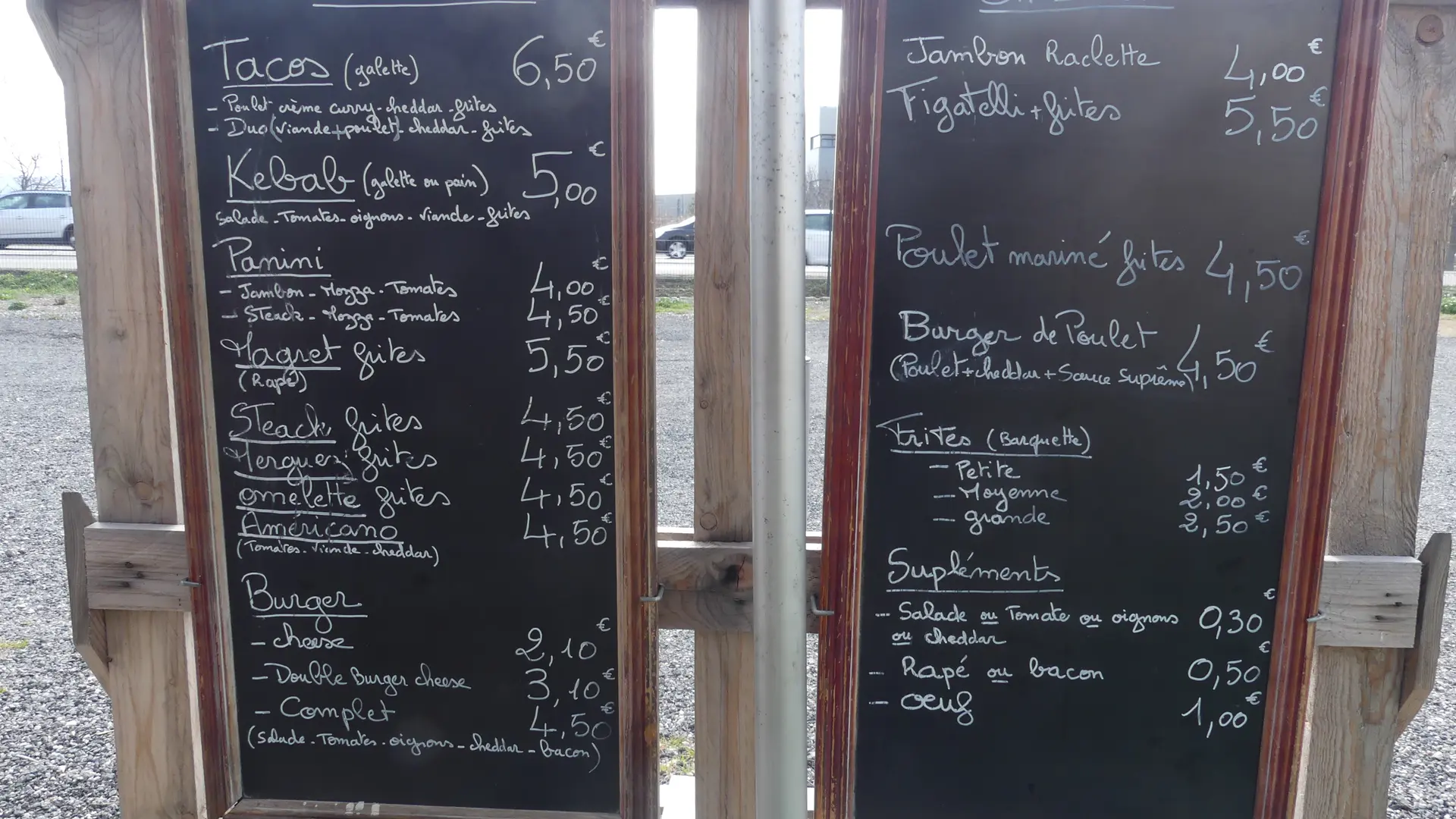 Exemple de menu