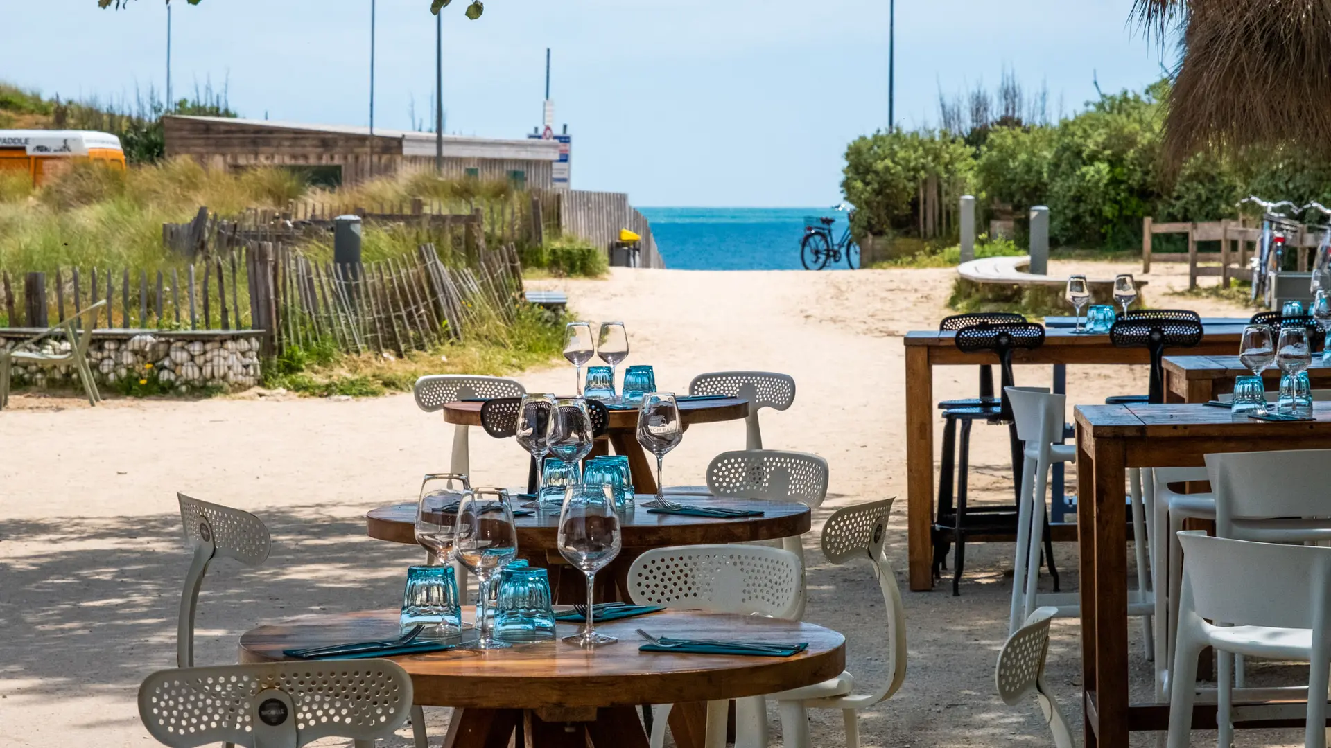 À deux pas de la plage