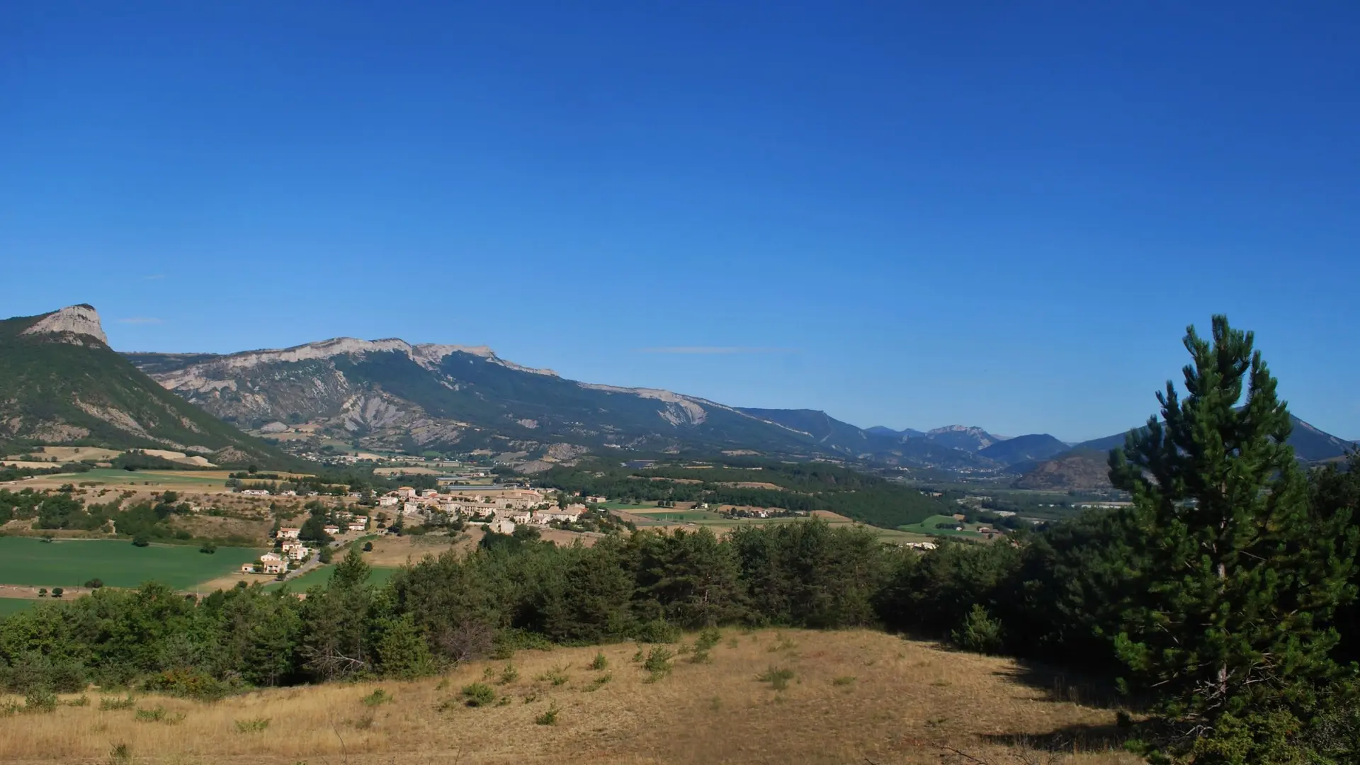 Panorama sur la Vallée du Buëch