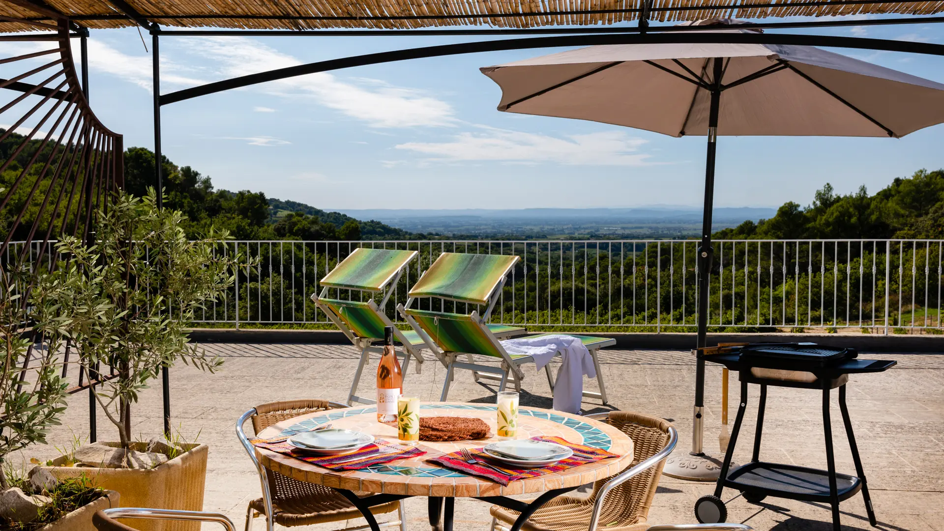 Bouscatière terrasse