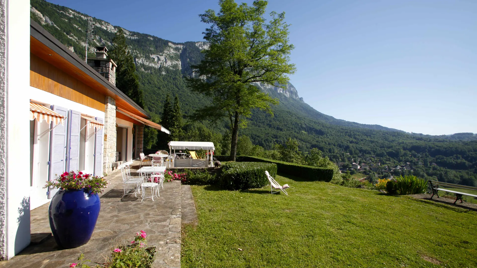 Gîte avec grand parc Aiguebelette