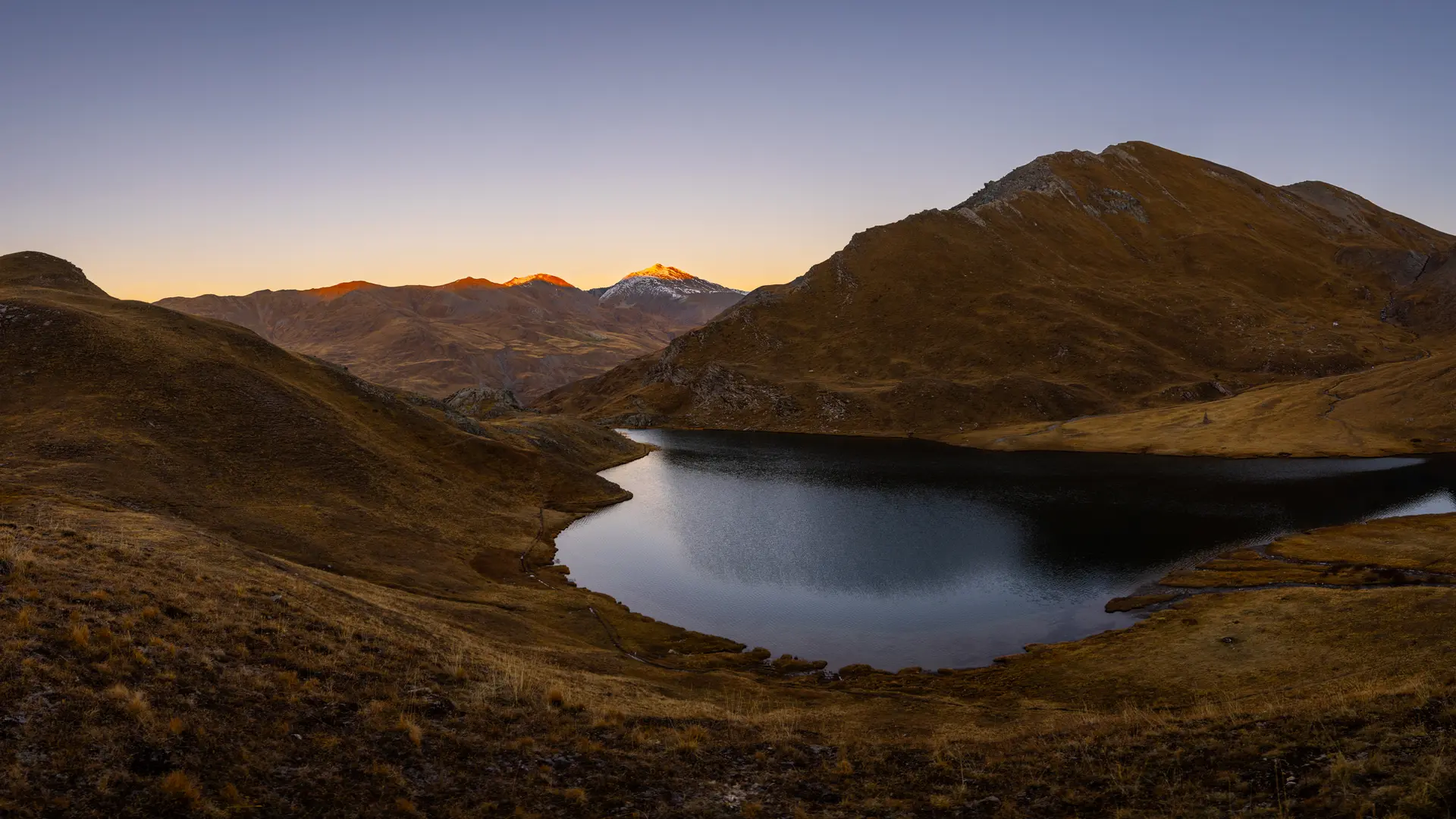 Le lac des Cordes depuis les Chalps_Cervières
