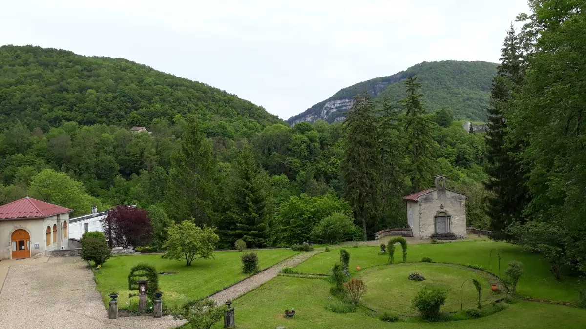 Abbaye de Saint Rambert en Bugey - Vue depuis les chambres
