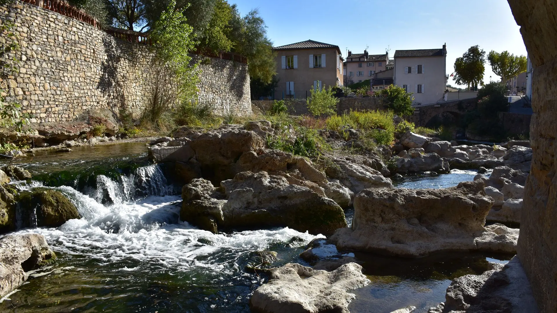 La Nartuby et ses cascades