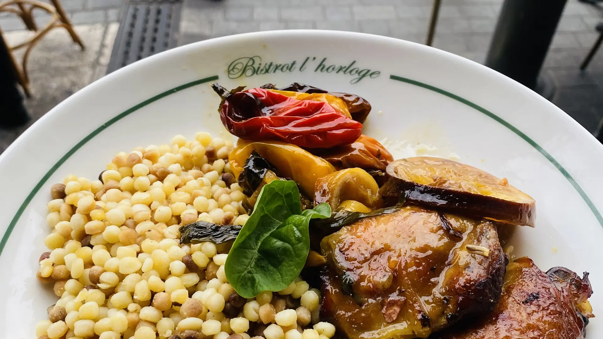 PLAT DU JOUR HAUT DE CUISSE ROTI et JUS CORSE