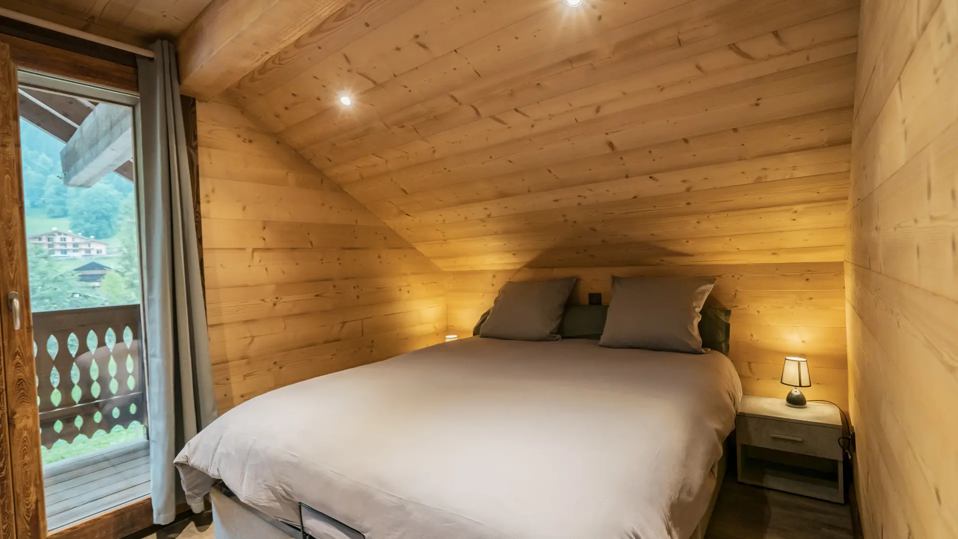 Chambre  - 5 pièces - Chalet les Cerfs_Châtel