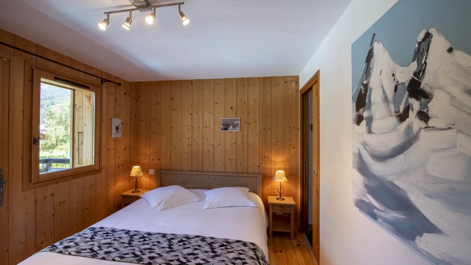 Chambre lit double