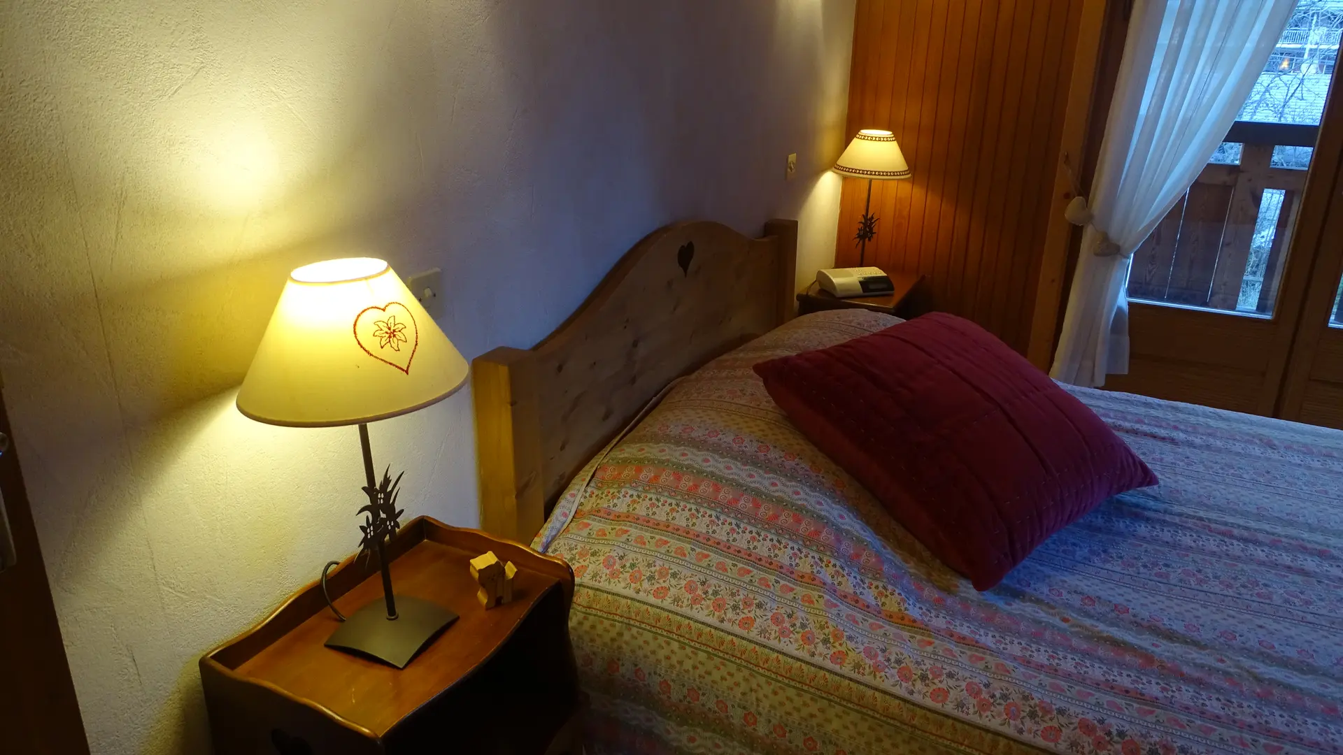 Chambre 1 - lit double