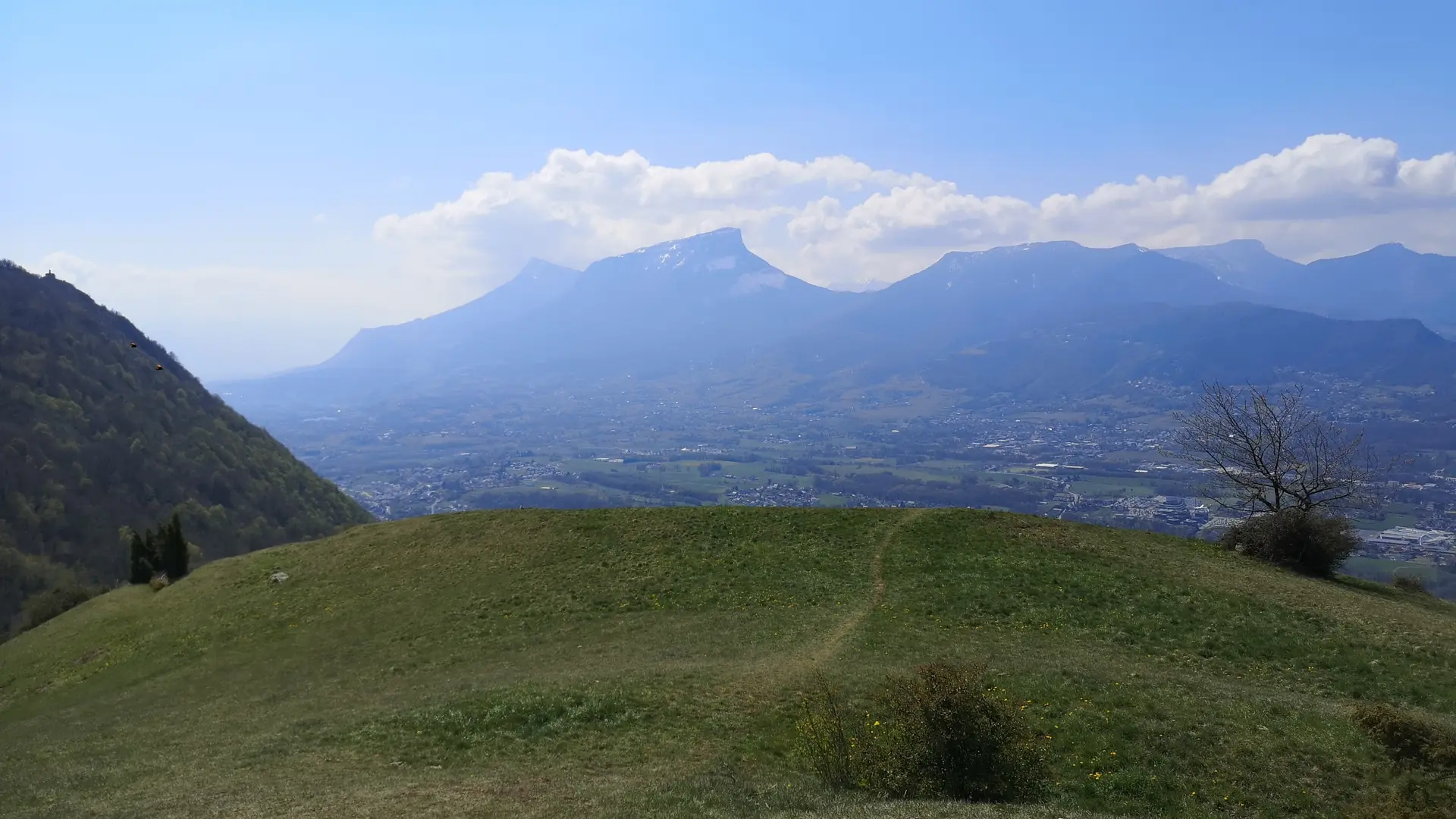 Point de vue depuis la Motte castrale