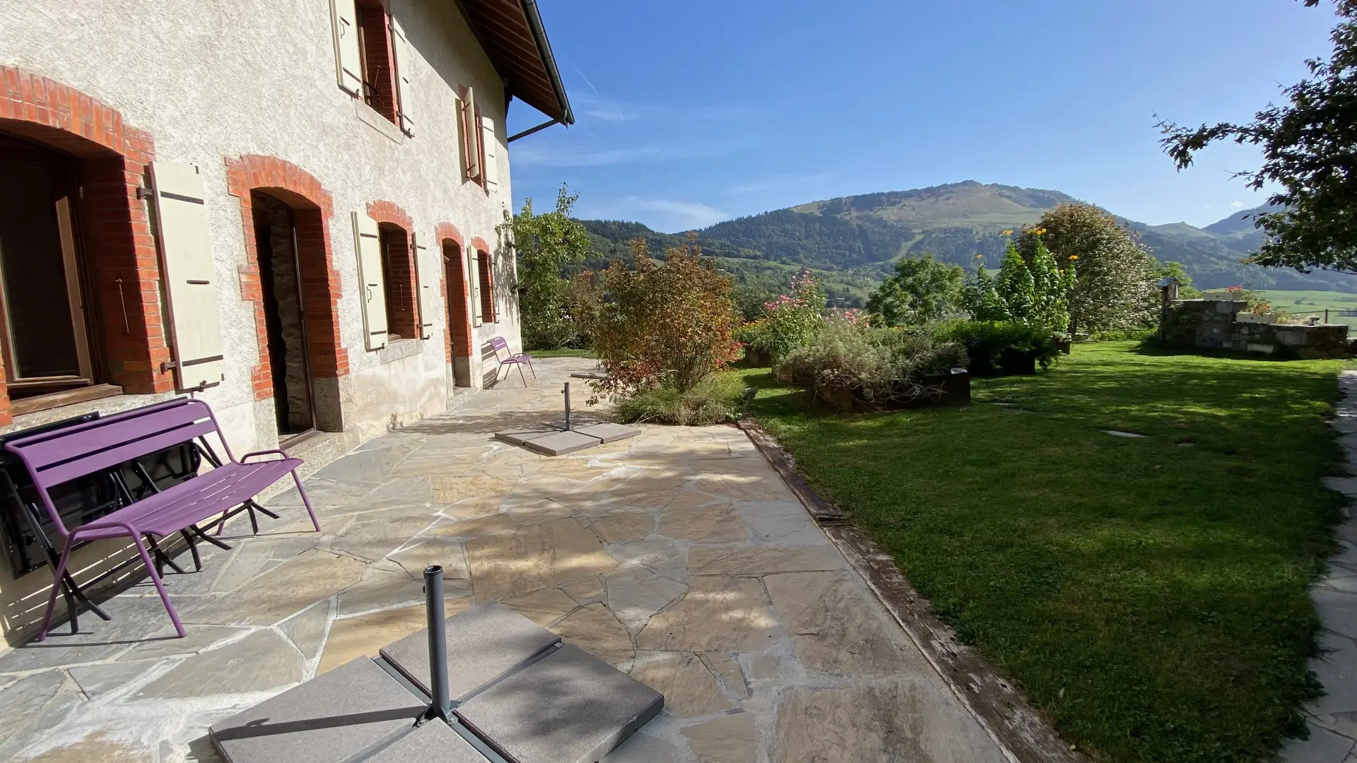 chambre Glappaz - Terrasse