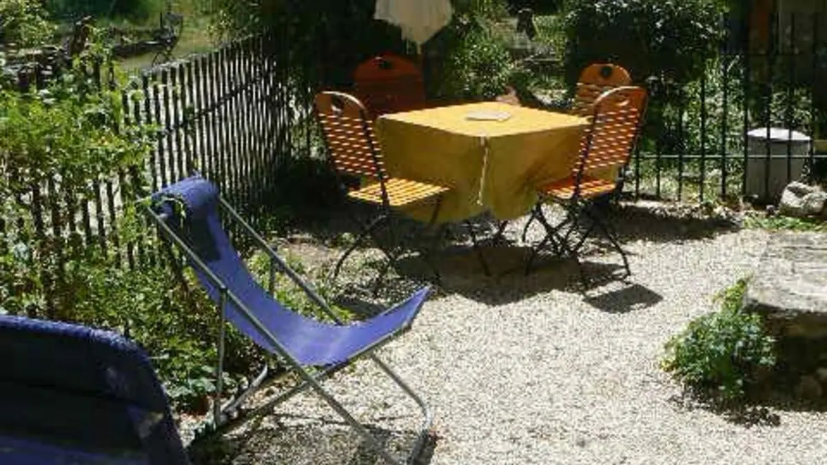 Terrasse Gîte Salvia