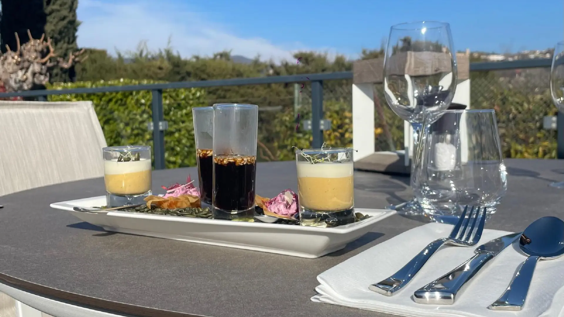 L'apéritif en terrasse