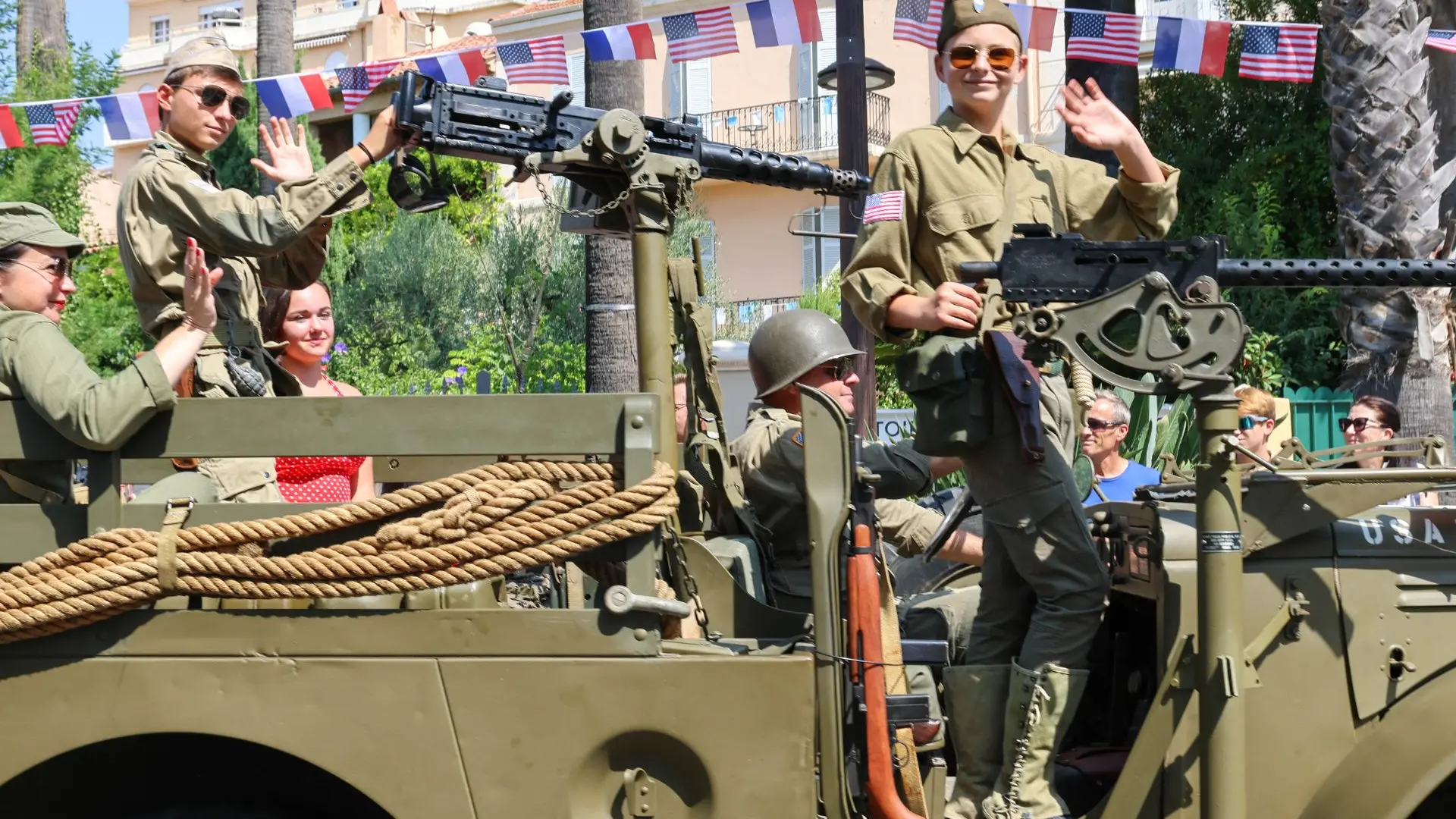 82 anniversaire du débarquement des troupes alliées sur les cotes de provence - 15 août_Sainte-Maxime