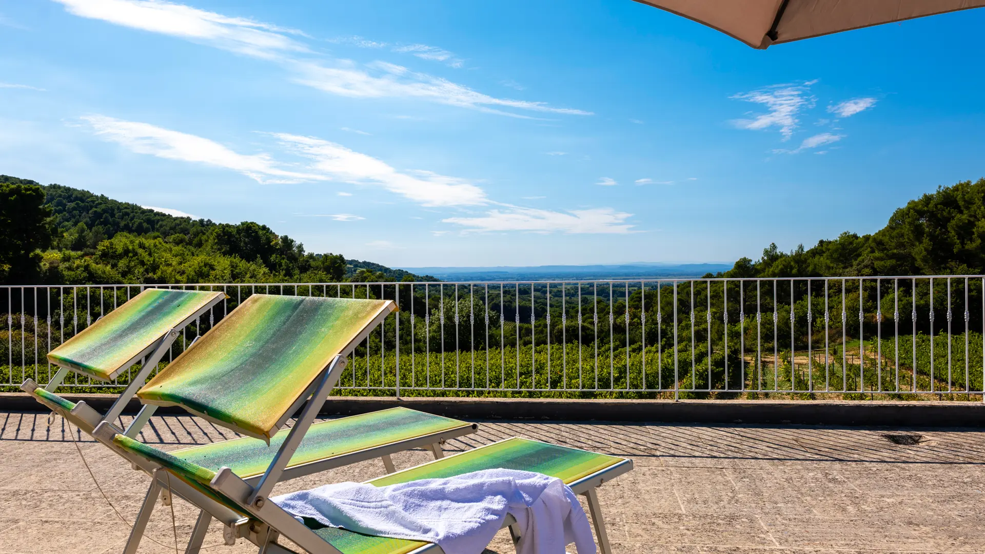 La Bouscatière terrasse