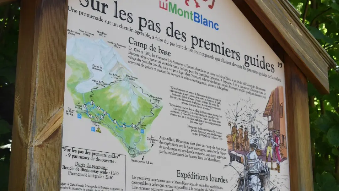 Sur les pas des premiers guides
