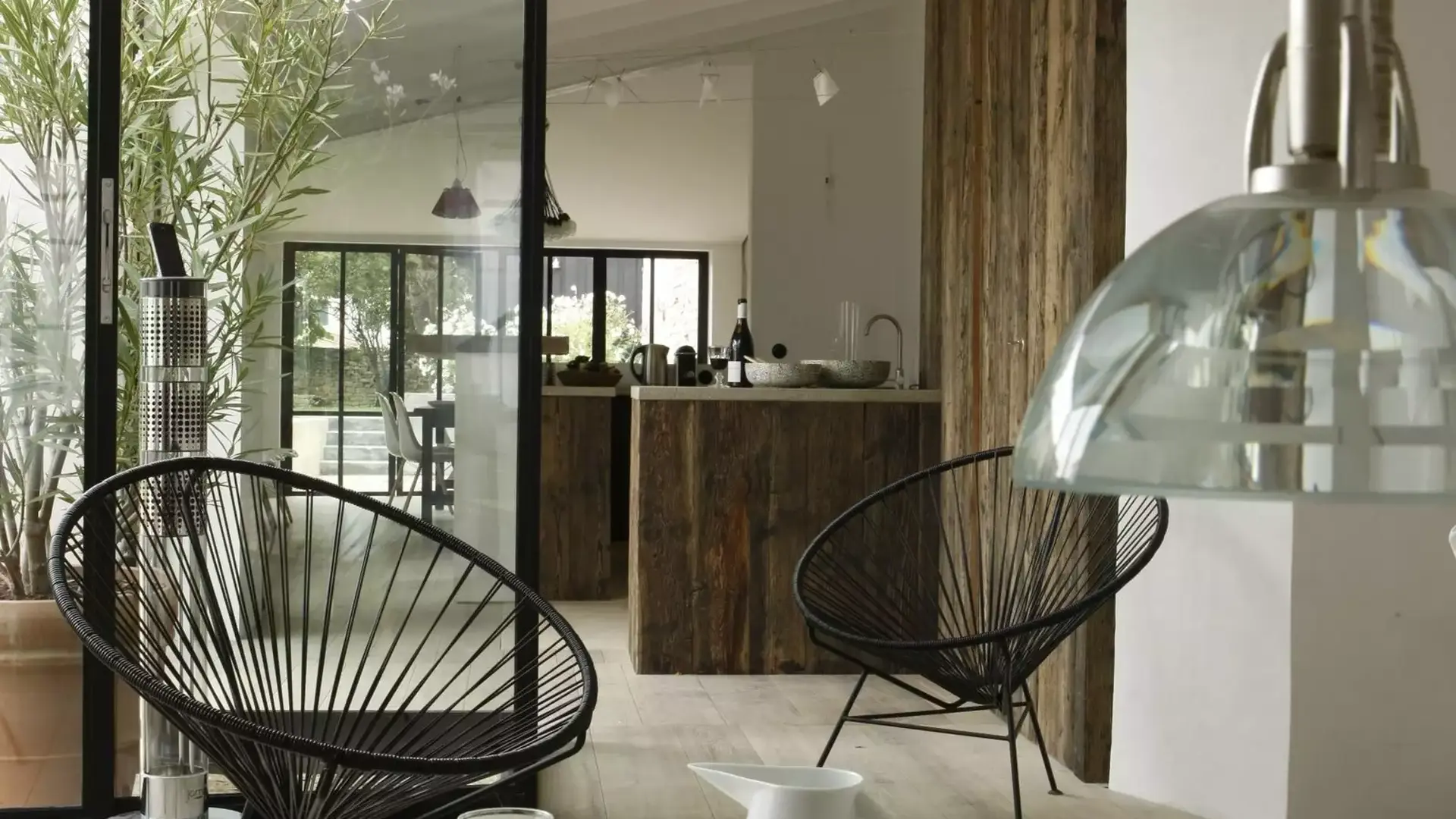 Salon de la villa Victoire