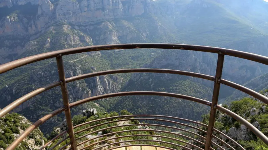 Vue depuis le col d'Illoire