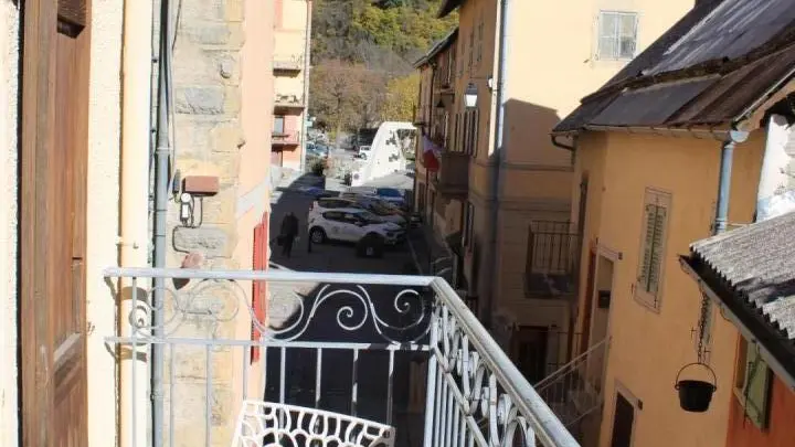 Le Péonien n°2-Balcon séjour-Péone-Gîtes de France des Alpes-Maritimes