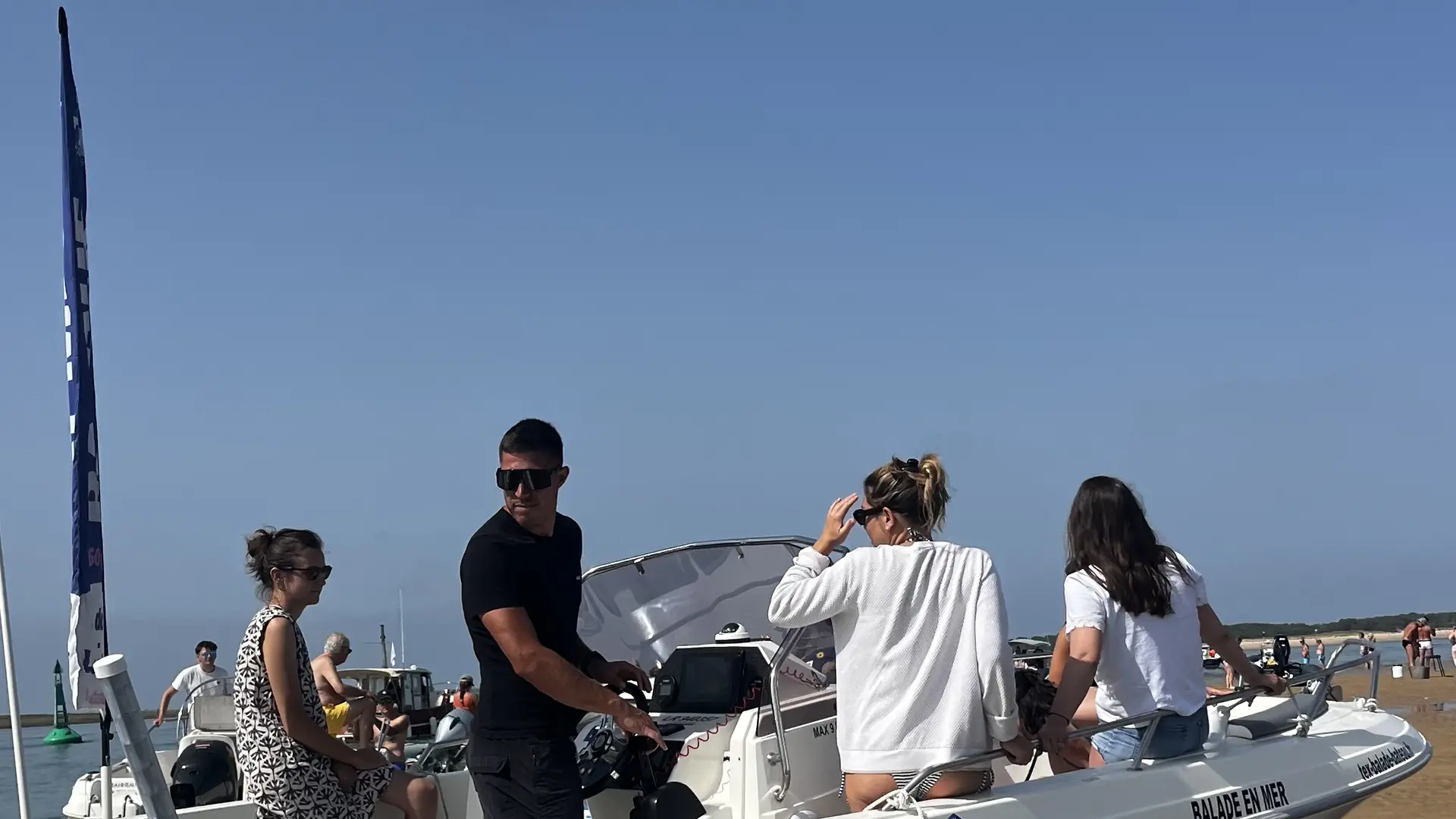 Balade en mer au banc du Bûcheron