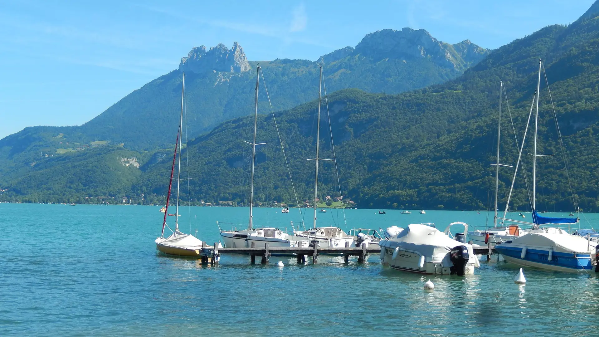 Bout du lac d'Annecy
