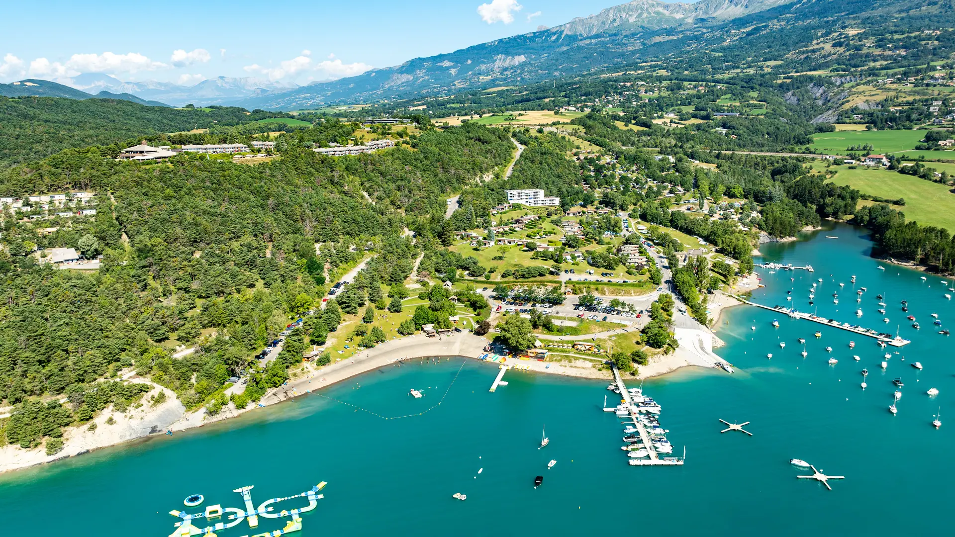 Plage des Pommiers, Baie St-Michel - Chorges