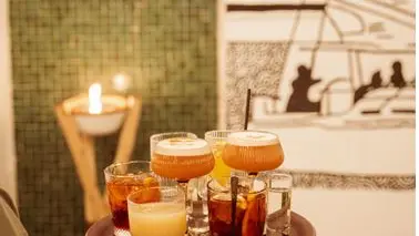 Les cocktails du restaurant Carmen