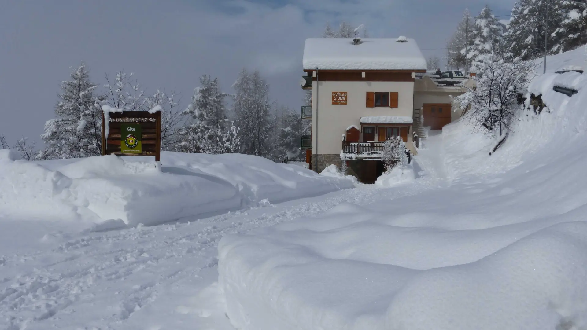 Villa Saint-Jean n°2-Accès au gîte-Valberg-Gîtes de France des Alpes-Maitimes