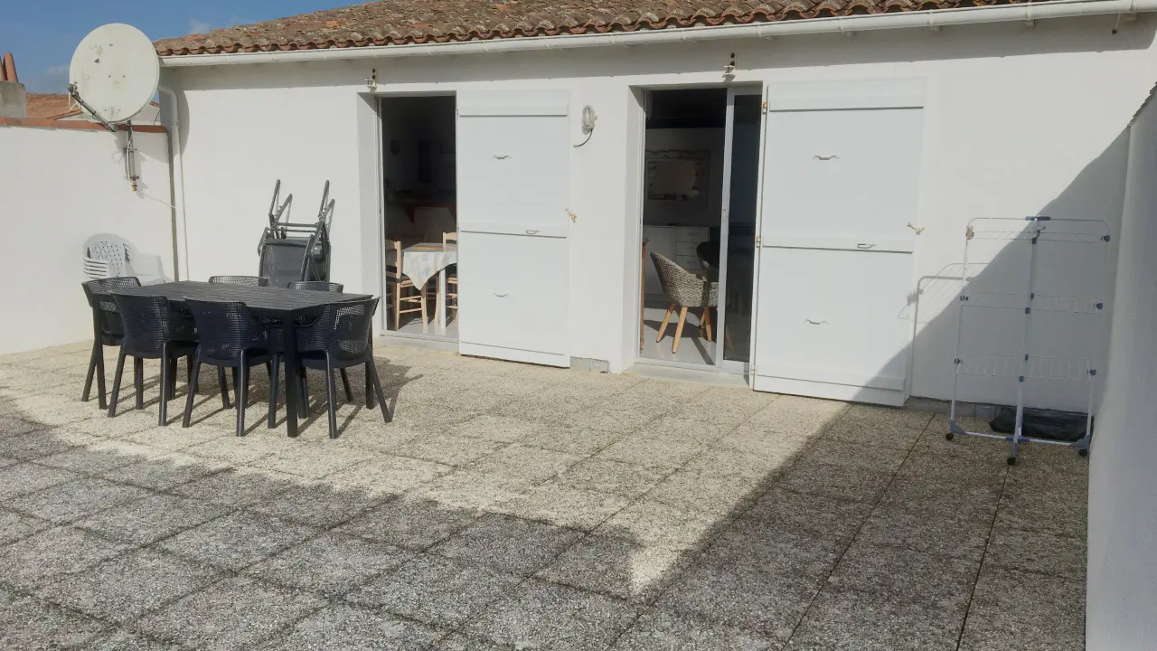 Ausgestattete Terrasse