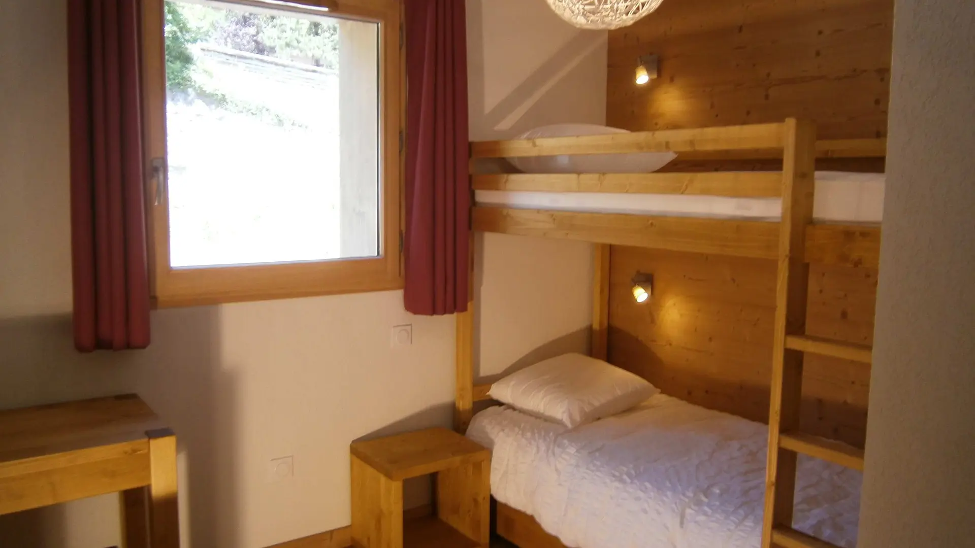 Chambre lits superposés/ Bedroom - Boiseraie n°4 - Le Grand-Bornand