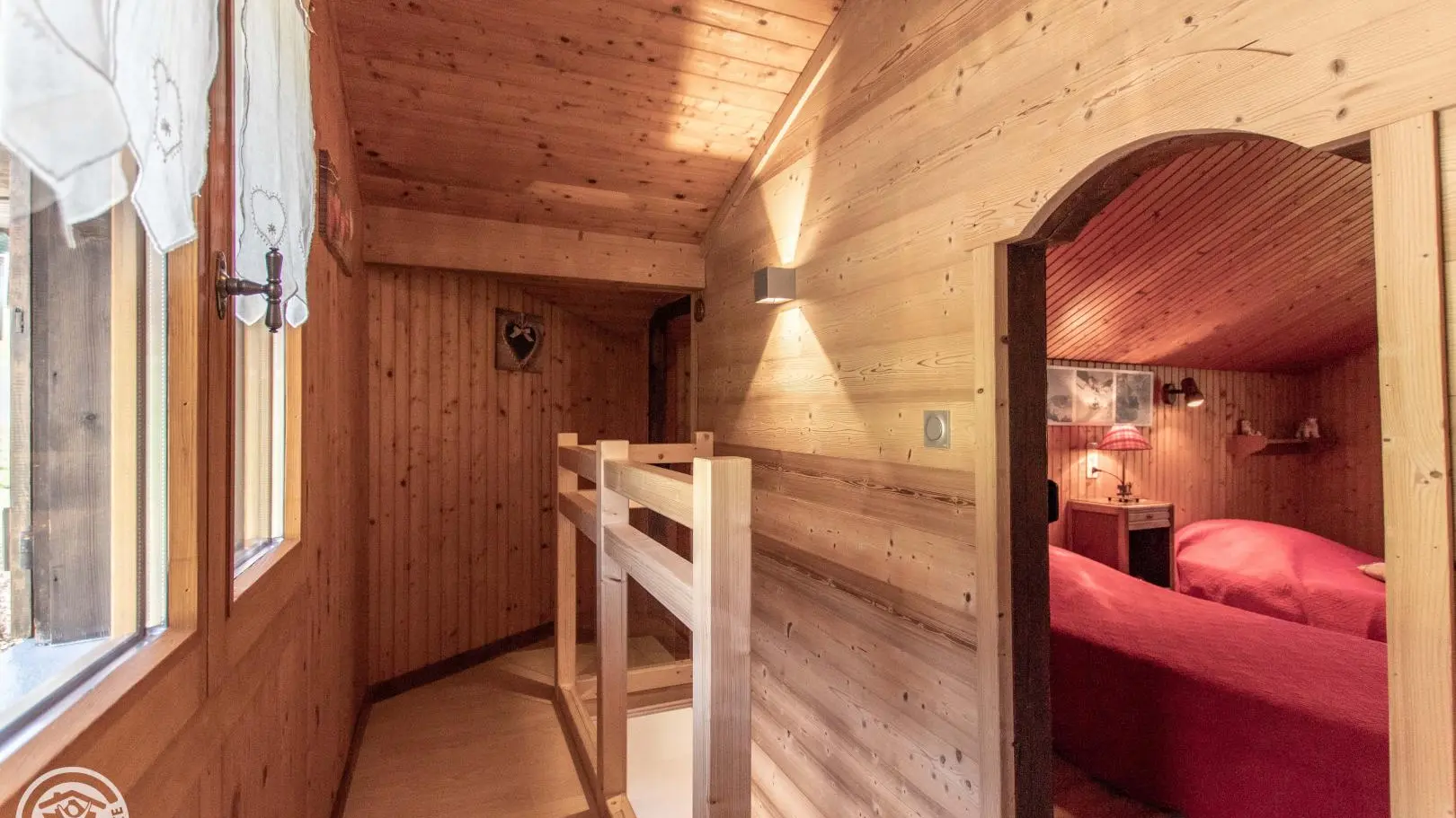 Accès chambres de l'étage