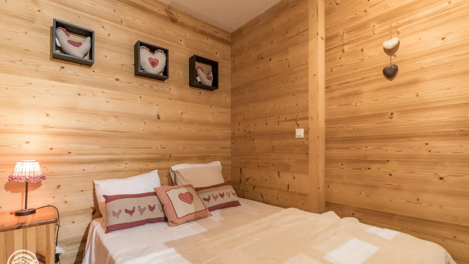 coin nuit couchage lit double 140x190cm