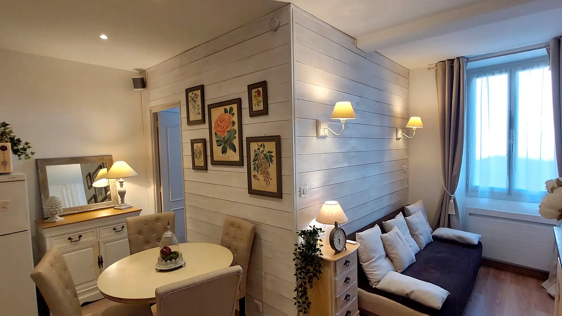 séjour coin télévision