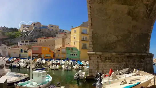 Vue sur le Vallon des Auffes