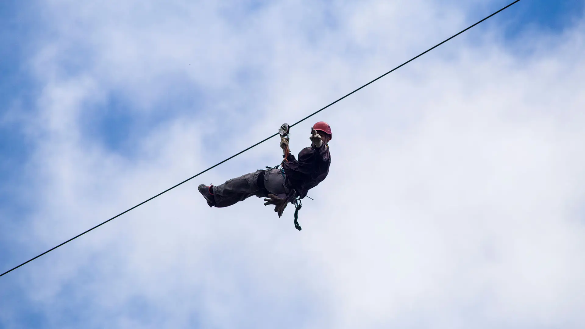 Parcours acrobatiques en hauteur